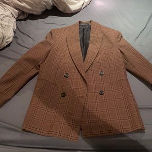 Men’s Double Breasted Pattern Blazer